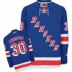 Reebok New York Rangers 30 Men's Henrik Lundqvist Authentic Royal Blue Home NHL Jersey