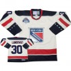 Reebok New York Rangers 30 Men's Henrik Lundqvist Authentic White Winter Classic NHL Jersey