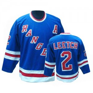 CCM New York Rangers 2 Men's Brian Leetch Premier Royal Blue Throwback NHL Jersey