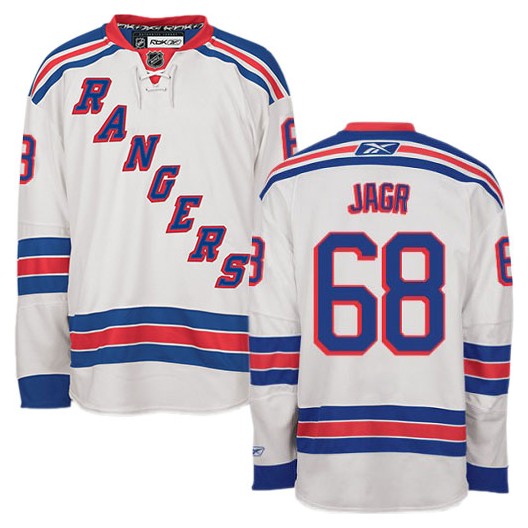 Jaromir Jagr Premier White Away NHL Jersey