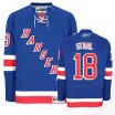 Reebok New York Rangers 18 Men's Marc Staal Authentic Royal Blue Home NHL Jersey