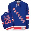 Reebok New York Rangers 26 Men's Martin St. Louis Authentic Royal Blue Home NHL Jersey