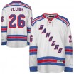 Reebok New York Rangers 26 Youth Martin St. Louis Authentic White Away NHL Jersey