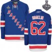 Reebok New York Rangers 62 Men's Carl Hagelin Authentic Royal Blue Home 2014 Stanley Cup NHL Jersey