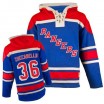Old Time Hockey New York Rangers 36 Men's Mats Zuccarello Authentic Royal Blue Sawyer Hooded Sweatshirt NHL Jersey
