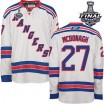 Reebok New York Rangers 27 Men's Ryan McDonagh Premier White Away 2014 Stanley Cup NHL Jersey