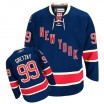 Reebok New York Rangers 99 Men's Wayne Gretzky Premier Navy Blue Third NHL Jersey