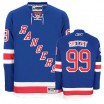 Reebok New York Rangers 99 Men's Wayne Gretzky Premier Royal Blue Home NHL Jersey