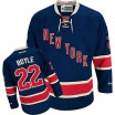 Reebok New York Rangers 22 Men's Dan Boyle Premier Navy Blue Third NHL Jersey