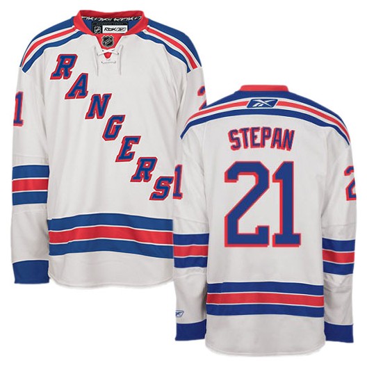 Authentic White Away NHL Jersey