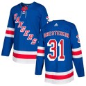 Adidas New York Rangers Men's Igor Shesterkin Authentic Royal Blue Home NHL Jersey