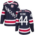 Adidas New York Rangers Men's Joey Keane Authentic Navy Blue 2018 Winter Classic Home NHL Jersey