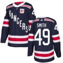 Adidas New York Rangers Men's C.J. Smith Authentic Navy Blue 2018 Winter Classic Home NHL Jersey