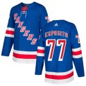 Adidas New York Rangers Youth Phil Esposito Authentic Royal Blue Home NHL Jersey