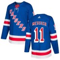 Adidas New York Rangers Youth Mark Messier Authentic Royal Blue Home NHL Jersey