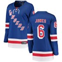 Fanatics Branded New York Rangers Women's Zac Jones Breakaway Blue Home NHL Jersey