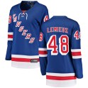 Fanatics Branded New York Rangers Women's Brendan Lemieux Breakaway Blue Home NHL Jersey