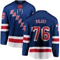 Fanatics Branded New York Rangers Men's Brady Skjei Breakaway Blue Home NHL Jersey