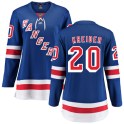 Fanatics Branded New York Rangers Women's Chris Kreider Breakaway Blue Home NHL Jersey