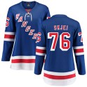 Fanatics Branded New York Rangers Women's Brady Skjei Breakaway Blue Home NHL Jersey