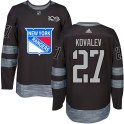 New York Rangers Youth Alex Kovalev Authentic Black 1917-2017 100th Anniversary NHL Jersey