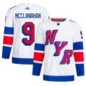Adidas New York Rangers Men's Rob Mcclanahan Authentic White 2024 Stadium Series Primegreen NHL Jersey