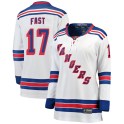 Fanatics Branded New York Rangers Women's Jesper Fast Breakaway White Away NHL Jersey