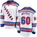 Fanatics Branded New York Rangers Men's Alex Belzile Breakaway White Away NHL Jersey