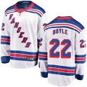 Fanatics Branded New York Rangers Men's Dan Boyle Breakaway White Away NHL Jersey