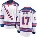 Fanatics Branded New York Rangers Men's Jesper Fast Breakaway White Away NHL Jersey