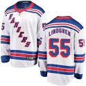Fanatics Branded New York Rangers Men's Ryan Lindgren Breakaway White Away NHL Jersey