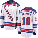 Fanatics Branded New York Rangers Men's Nick Merkley Breakaway White Away NHL Jersey
