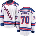 Fanatics Branded New York Rangers Men's Joe Morrow Breakaway White Away NHL Jersey