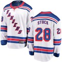 Fanatics Branded New York Rangers Men's P.j. Stock Breakaway White Away NHL Jersey