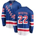 Fanatics Branded New York Rangers Men's Anthony Bitetto Breakaway Blue Home NHL Jersey