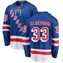Fanatics Branded New York Rangers Men's Fredrik Claesson Breakaway Blue Home NHL Jersey
