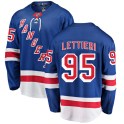 Fanatics Branded New York Rangers Men's Vinni Lettieri Breakaway Blue Home NHL Jersey