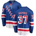 Fanatics Branded New York Rangers Men's George Mcphee Breakaway Blue Home NHL Jersey