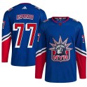 Adidas New York Rangers Men's Phil Esposito Authentic Royal Reverse Retro 2.0 NHL Jersey