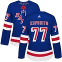 Adidas New York Rangers Women's Phil Esposito Authentic Royal Blue Home NHL Jersey