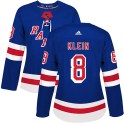 Adidas New York Rangers Women's Kevin Klein Authentic Royal Blue Home NHL Jersey