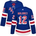Adidas New York Rangers Women's Don Maloney Authentic Royal Blue Home NHL Jersey