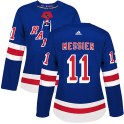 Adidas New York Rangers Women's Mark Messier Authentic Royal Blue Home NHL Jersey