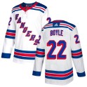 Adidas New York Rangers Youth Dan Boyle Authentic White NHL Jersey