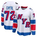 Fanatics Branded New York Rangers Men's Filip Chytil Breakaway White 2024 Stadium Series NHL Jersey