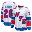 Fanatics Branded New York Rangers Men's Jan Erixon Breakaway White 2024 Stadium Series NHL Jersey