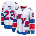 Fanatics Branded New York Rangers Men's Adam Fox Breakaway White 2024 Stadium Series NHL Jersey