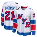 Fanatics Branded New York Rangers Men's Barclay Goodrow Breakaway White 2024 Stadium Series NHL Jersey