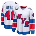 Fanatics Branded New York Rangers Men's Jaroslav Halak Breakaway White 2024 Stadium Series NHL Jersey