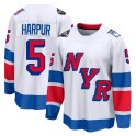 Fanatics Branded New York Rangers Men's Ben Harpur Breakaway White 2024 Stadium Series NHL Jersey